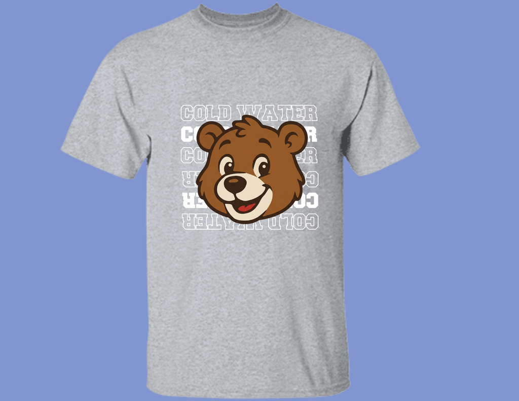 Adult Cold Water Elementary-Bear Head w/ Cold Water Background
