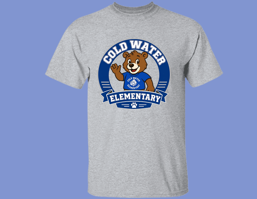 Kids Cold Water Elementary Logo Shirt